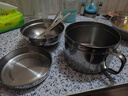大容量加厚學(xué)生快餐杯不銹鋼防燙保溫飯盒食堂飯碗宿舍泡面杯便當(dāng) 加厚款有螺旋【單餐杯】 曬單實拍圖