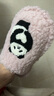 野獸派家居熊貓毛絨拖鞋室內秋冬保暖鞋子家用情侶居家鞋 熊貓嘭嘭毛絨男女拖鞋 依然愛(ài)你 36-37 曬單實(shí)拍圖
