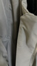 君羽戶外羽絨服男中長(zhǎng)款商務(wù)風(fēng)鵝絨服800蓬白鵝絨連帽羽絨大衣G52199 曜石灰 L （推薦146-160斤） 曬單實(shí)拍圖