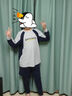 McTicco兒童速干運動套裝春秋款男童籃球服大童羽毛球訓(xùn)練服長袖褲子跑步 19541灰色+16277藏青色 140cm 曬單實拍圖