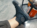 匡威（Converse）官方 All Star男女經(jīng)典美拉德高幫帆布鞋紅色101013 1Z588/黑色 41 曬單實(shí)拍圖