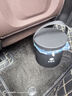 仆億車(chē)載垃圾桶汽車(chē)內專(zhuān)用后排雨傘雜物收納桶垃圾袋車(chē)用多功能儲物桶 寶馬3系5系1系6系7系x3x4x5x6 尊貴黑 曬單實(shí)拍圖