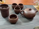 瑯庭琊坊宜興紫砂茶壺茶具整套手工原礦紫泥高檔中式功夫茶具套裝茶壺茶杯 祥獅獻瑞套組 曬單實(shí)拍圖