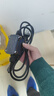 以伯（YIBO）emi模塊插排電源濾波器220V抗干擾HIFI音響插座濾波YB420H 【黑色】品字電源線+磁環(huán) 曬單實(shí)拍圖