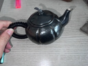 蘭亭紫苑足銀999純銀泡茶壺手工銀壺功夫茶道家用銀茶壺送禮茶具 南瓜泡茶壺足銀999約312g++證書(shū) 340ml 曬單實(shí)拍圖