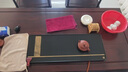 金鑲玉國畫(huà)烏金石茶盤(pán)整塊雕刻石頭茶臺家用石材簡(jiǎn)約茶托盤(pán)茶臺石 如畫(huà)烏金石茶盤(pán) 曬單實(shí)拍圖