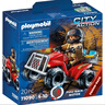 摩比世界（playmobil）積木拼裝 城市行動(dòng) 消防越野摩托車(chē) 4-10歲男女孩兒童玩具 曬單實(shí)拍圖