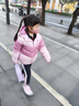 NIKE 耐克童裝男女童短款羽絨服冬季新款兒童連帽防風(fēng)保暖外套 曬單實(shí)拍圖
