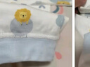 舒貝怡嬰兒衣服純棉寶寶對(duì)開(kāi)內(nèi)衣套裝男女春秋兒童睡衣秋衣秋褲藍(lán) 100CM 曬單實(shí)拍圖
