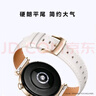 HUAWEI EasyFit 時尚尖尾真皮 山茶褐 表帶18mm 適配GT4 41mm/GT5 41mm/GT5Pro42mm 曬單實拍圖