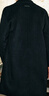杰克·瓊斯（JACK&JONES）男裝衣服春秋商務(wù)休閑中長款毛呢大衣男羊毛呢子雙面羊絨外套男士 E40黑色 M 175 曬單實(shí)拍圖