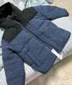 森馬（Semir）輕松羽絨|羽絨服男防潑水防風(fēng)正肩外套情侶冬裝連帽上衣青年 藍(lán)色調(diào)（灰鴨絨）00388 M 曬單實(shí)拍圖