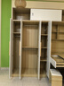 粵凱青少年簡(jiǎn)約現代連體柜家用臥室衣柜一體帶轉角電腦桌書(shū)架 4門(mén)+轉角書(shū)桌+頂柜 200*120*220 曬單實(shí)拍圖