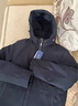 羅蒙【鵝絨+一衣五穿】連帽羽絨服男秋冬新款可拆卸內(nèi)膽加厚保暖外套 藏青色 170（建議100-120斤） 曬單實(shí)拍圖