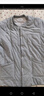 木吻純棉花棉衣加厚保暖貼身內穿棉襖棉花內膽冬季爸爸爺爺中老年裝棉服 淺灰色 XXL(建議164-180cm/143-162斤) 曬單實(shí)拍圖