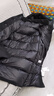君羽羽絨服男女過膝長款800蓬加厚城市輕戶外時尚款鵝絨服H52295 黑色 XL 推薦女151-165斤/男161-175斤 曬單實拍圖