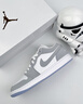 耐克官方女鞋 AIR JORDAN 1 LOW AJ1經(jīng)典煙灰AJ1小迪奧板鞋運動(dòng)休閑鞋 DC0774-105 40 曬單實(shí)拍圖