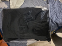 GQWWQXcleanfit德式毛呢大衣外套男秋冬款感痞帥韓系穿搭戧駁領(lǐng)大衣 黑色(加棉加厚) M 95-115斤 曬單實(shí)拍圖