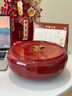 迪士尼果盤(pán)家用客廳茶幾糖果盒年貨新年過(guò)年堅果干果盤(pán)水果盤(pán)零食收納盒 迪士尼果盤(pán)-米奇紅 曬單實(shí)拍圖