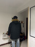 NEW BALANCE羽絨服男 25冬季新款nb外套防風(fēng)運動(dòng)服連帽保暖戶(hù)外防風(fēng)毛領(lǐng)外套 黑色/情侶款/絨子含量80% 曬圖返10 XL /180/100A 曬單實(shí)拍圖