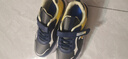 李寧熱斷碼兒童運動(dòng)鞋男童秋冬季中大童防水透氣網(wǎng)鞋小學(xué)生跑步鞋子 1910深藍黃皮面防水 36 曬單實(shí)拍圖