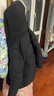 FILA 斐樂(lè )官方女士羽絨服冬季新品健身戶(hù)外運動(dòng)基礎保暖連帽外套 深黑-BK M 165/84A 曬單實(shí)拍圖