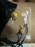 中國黃金（CHINA GOLD）平安鎖黃金長命福字吊墜女足金鈴鐺嬰兒周歲寶寶金鎖生日滿月禮物 京速達(dá)*平安鎖項(xiàng)鏈-黑繩【約1.6g+中金禮盒】 曬單實(shí)拍圖