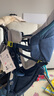 多特（Deuter）登山包 親子戶外旅行探險游玩兒童背架 安全舒適背娃神器背架配件 午夜藍(lán)-豪華款 曬單實拍圖
