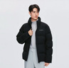 坦博爾羽絨服男可脫卸帽寬松大碼男士商務(wù)保暖外套510505V 黑色 195  曬單實(shí)拍圖