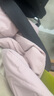 森馬（Semir）輕松羽絨|羽絨服女寬松連帽面包服時(shí)尚冬防潑水防風(fēng)外套百搭 橡皮粉（白鴨絨）61214 S 曬單實(shí)拍圖