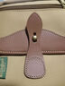 白金漢（Billingham） Compact/Pola/Airline攝影包Q相機(jī)包單肩微單包便攜復(fù)古包卡片機(jī)G7X3包索尼/徠卡適用 Pola/卡其色帆布/棕褐色皮革500733-70 曬單實(shí)拍圖