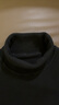 皮爾卡丹（pierre cardin）羊毛衫男純羊毛高領(lǐng)毛衣中青年秋冬保暖長(cháng)袖針織衫 黑色 常規 XL （建議135到155斤左右） 曬單實(shí)拍圖