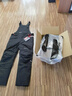 SEI-VI賽威騎行背帶褲男秋冬季保暖加厚女摩托車(chē)騎行服擋寒防水騎士裝備 CE2認證防寒背帶褲 L碼 曬單實(shí)拍圖