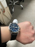 萬(wàn)國橡膠表帶IWC萬(wàn)國表帶原裝飛行員小王子葡萄牙葡計葡7柏濤菲諾表帶 深藍色橡膠銀色折疊扣 20mm 曬單實(shí)拍圖