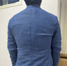By Creations【25春季新品】柏品棉麻無(wú)結構單西服外套男士商務(wù)正裝結婚西裝 深藍色 48 曬單實(shí)拍圖