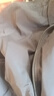 ACLOSMIL2024新款秋冬季中年棉衣男加絨加厚棉服爸爸男裝外套老年冬天衣服 冬季  翻領(lǐng)純藍色 加絨 185(適合145-160斤) 曬單實拍圖