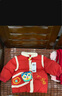 巴拉巴拉童裝嬰兒羽絨服寶寶外套2025春裝新中式新年拜年服萌209125107202 曬單實(shí)拍圖