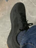 斯凱奇（Skechers）男鞋軟底網(wǎng)面鞋休閑鞋輕便減震跑步鞋耐磨運(yùn)動(dòng)鞋男 BBK純黑 39.5 曬單實(shí)拍圖