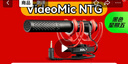 RODE 羅德麥克風(fēng) VideoMic NTG 指向性收音話筒 相機(jī)手機(jī)短視頻vlog槍式機(jī)頂麥克風(fēng) 官方標(biāo)配【送防風(fēng)毛套】 曬單實(shí)拍圖