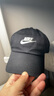 耐克（NIKE）官方軟頂水洗運(yùn)動帽秋季純棉休閑刺繡時尚滑扣舒適FB5368 011黑/白 S/M 曬單實(shí)拍圖