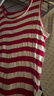 炙夏純棉背心女中老年純棉寬松媽媽背心夏汗衫吊帶老太太內衣 黑白條+紅白條兩件裝 棉 均碼100-175斤 曬單實(shí)拍圖