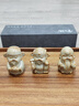 兮元記汝窯祿壽財(cái)茶寵壽禮擺件送長(zhǎng)輩老人大壽新年生日禮物喬遷伴手禮品 柚黃汝窯祿壽財(cái)茶寵擺件-禮盒裝 曬單實(shí)拍圖