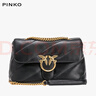 PINKO【品高】女包鏈條燕子羊皮芙枕頭包燕子飛鳥(niǎo)包斜挎包禮物 曬單實(shí)拍圖