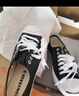 匡威（Converse）官方 Jack Purcell開口笑男女牛皮革板鞋黑色164224C 164224C 40 曬單實拍圖