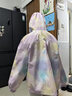 MiniPeace太平鳥童裝女童風(fēng)衣FBBEF1403 蘭花紫 140cm 曬單實(shí)拍圖