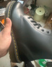 馬丁（DR.MARTENS）101 YS英倫男女秋舒適黃車線光面皮黑色短靴馬丁靴 黑色 41 曬單實(shí)拍圖
