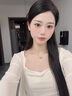 法蔻（farcoko）品牌18k玫瑰彩金項(xiàng)鏈女雙環(huán)高級鎖骨鏈情人節(jié)生日禮物送女友老婆 18K彩金環(huán)環(huán)相扣 -附帶證書【精美高檔禮盒】 曬單實(shí)拍圖