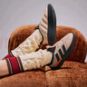 adidas ADIPUFF面包鞋柔軟舒適保暖棉鞋秋冬阿迪達(dá)斯官方輕運(yùn)動(dòng)   卡其色/黑色（推薦選大半碼）   47 曬單實(shí)拍圖