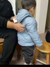 貝肽斯兒童羽絨服秋冬款鴨絨輕盈保暖面包服男童女童冬裝外套 幸福藍(lán)加厚款 三防耐臟污 100 曬單實(shí)拍圖