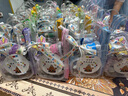 澳顏萊幼兒園兒童生日伴手禮手提袋生日禮品袋包裝袋零食禮物禮物空袋子 謝謝你陪我過生日貼紙 13*7*15cm 小號5個 曬單實拍圖